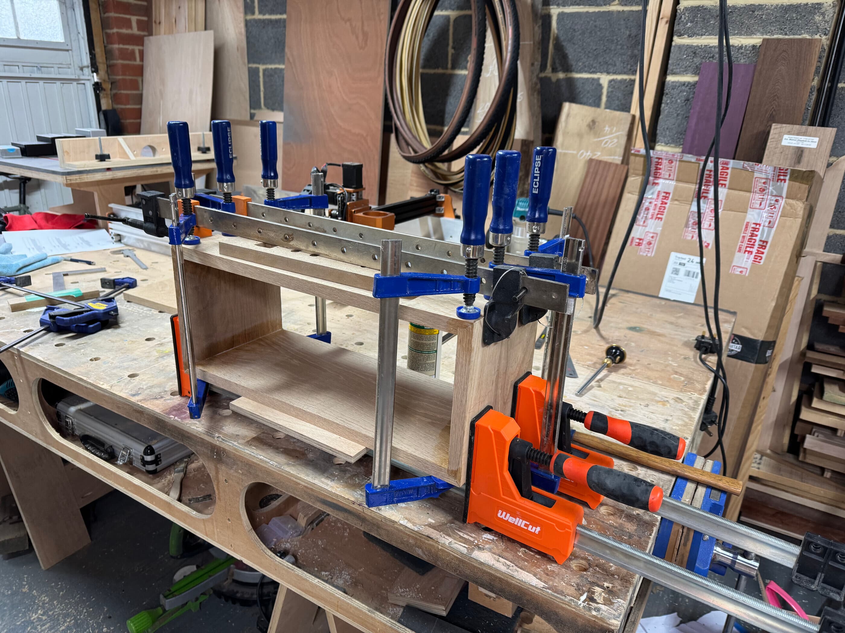 Build progress photograph