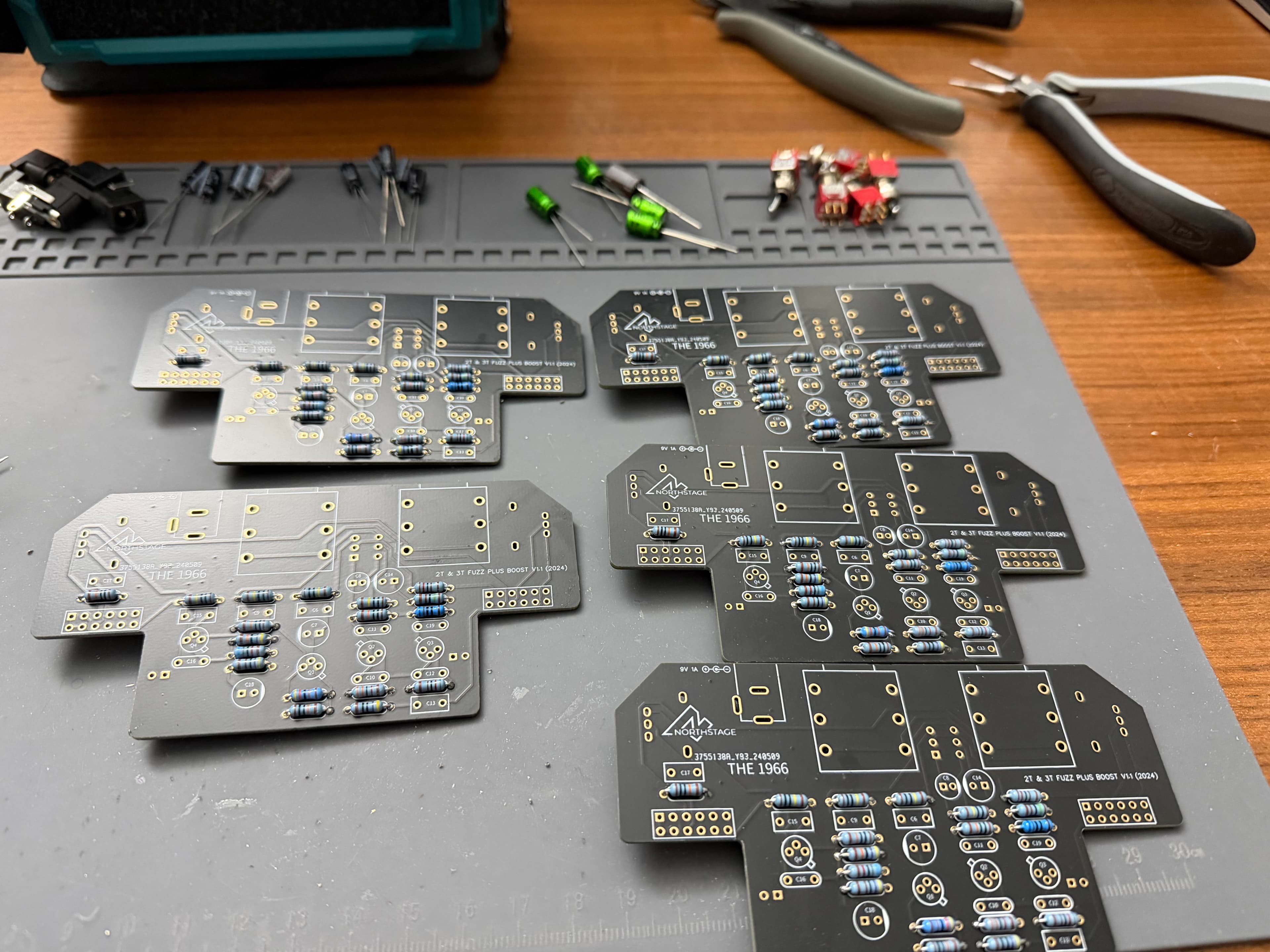 Build progress photograph