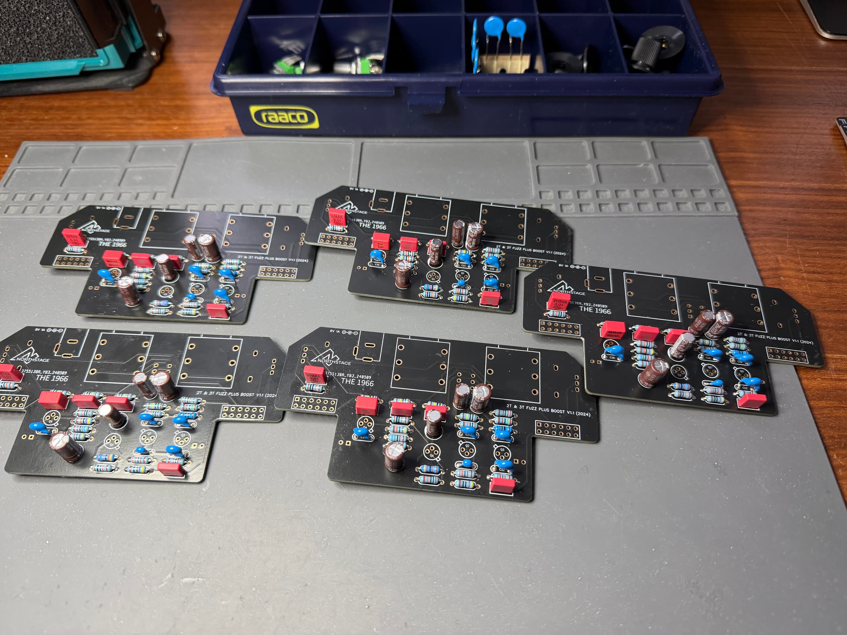 Build progress photograph