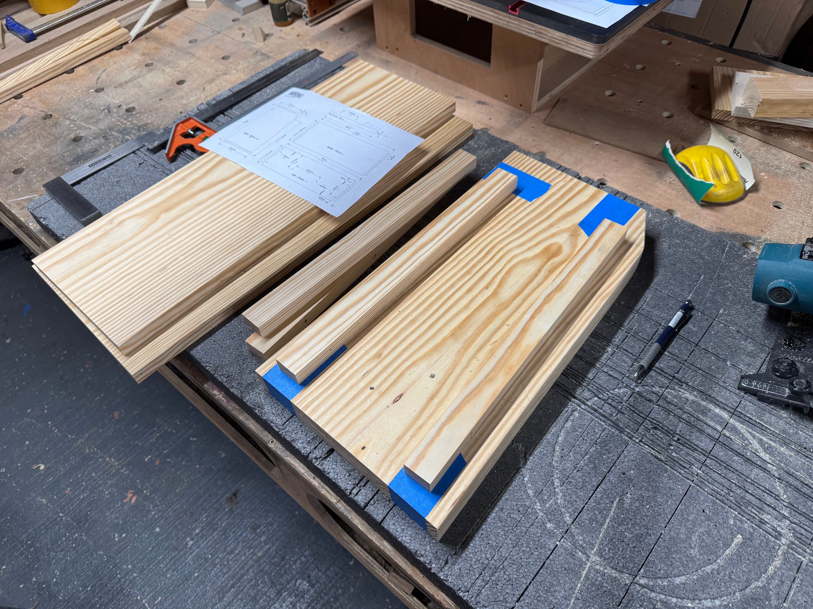 Build progress photograph