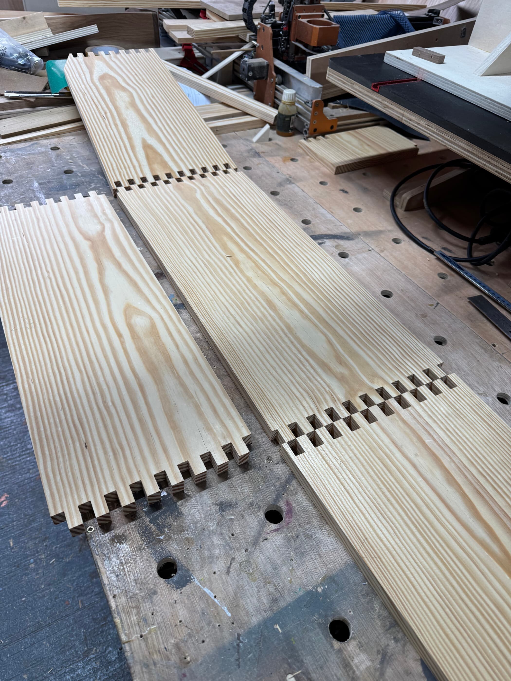 Build progress photograph
