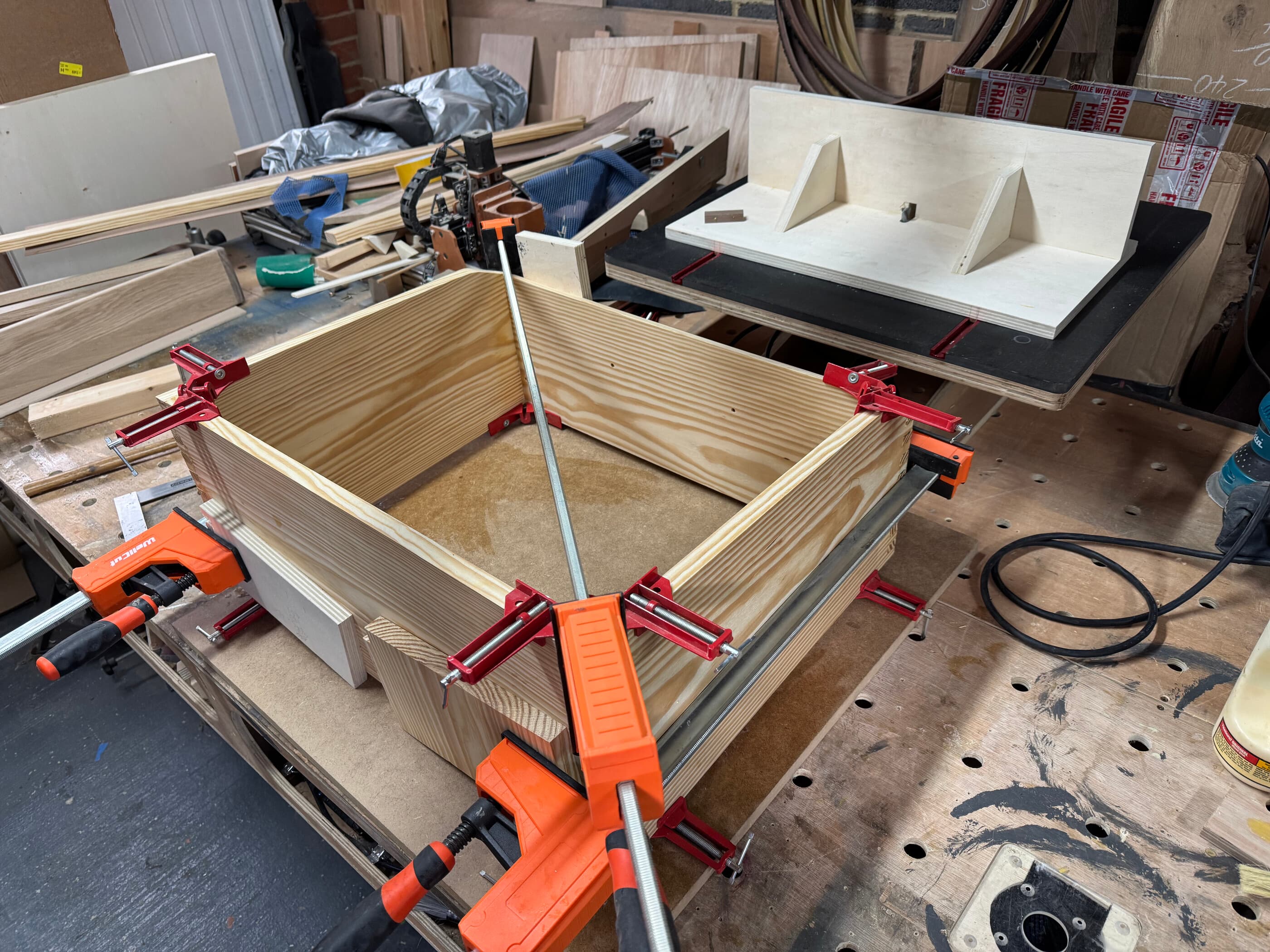 Build progress photograph