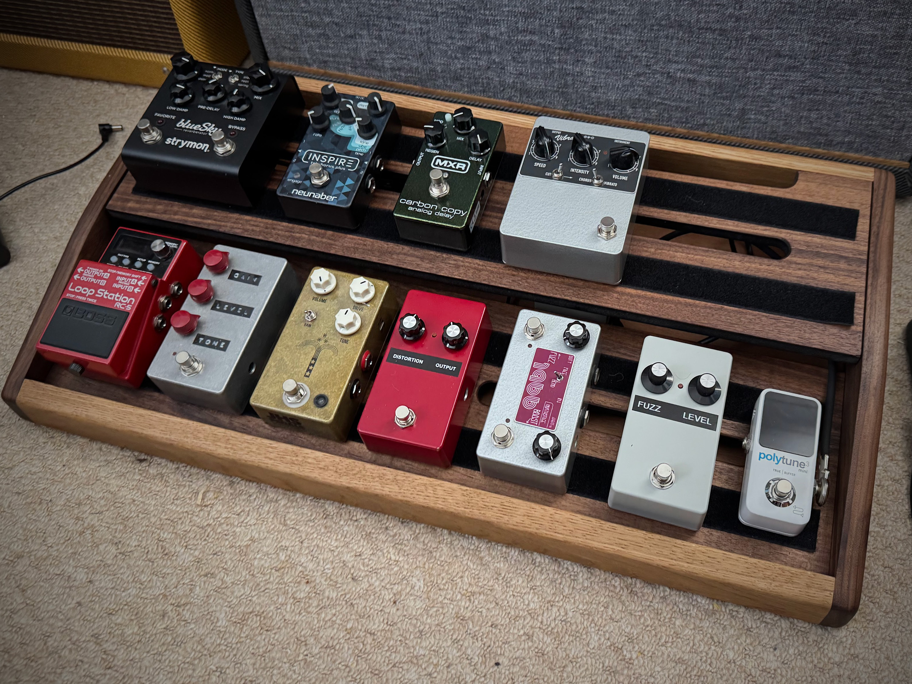 NS Pedalboard Build Process