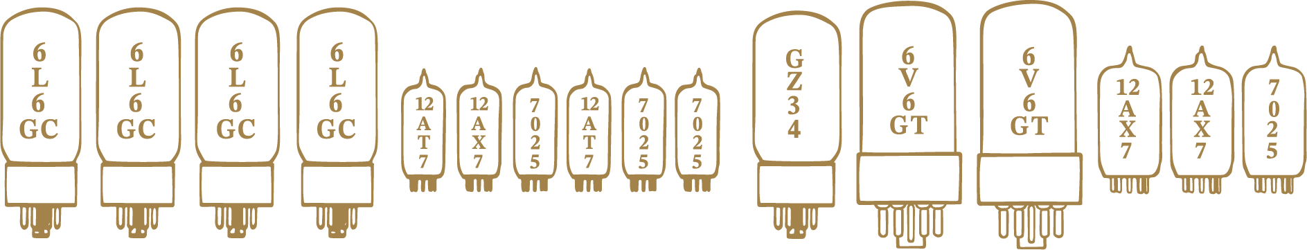 Reproduction tube charts