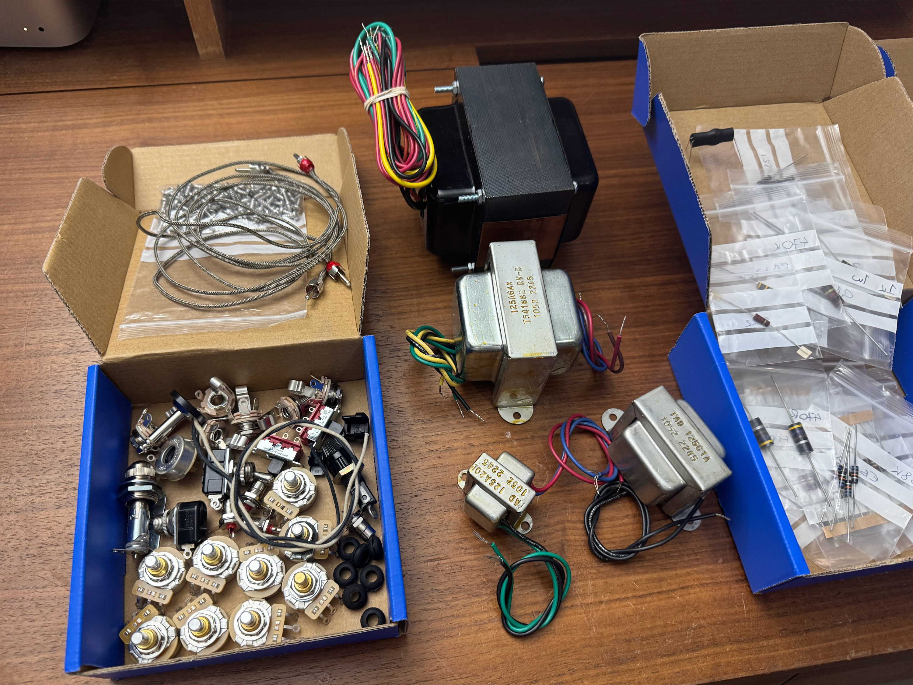 '64 Vibroverb Build Process