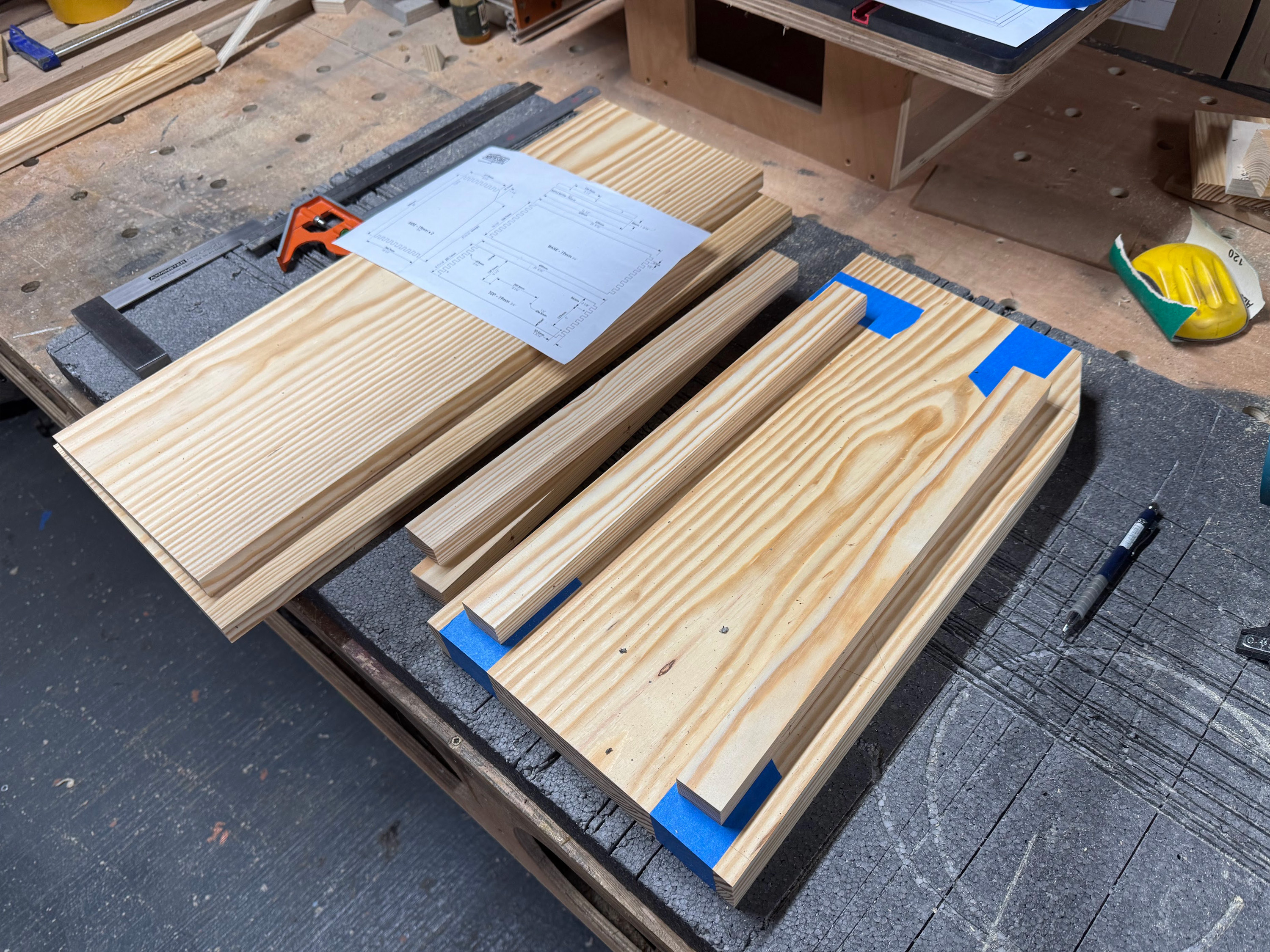 '64 Vibroverb Build Process