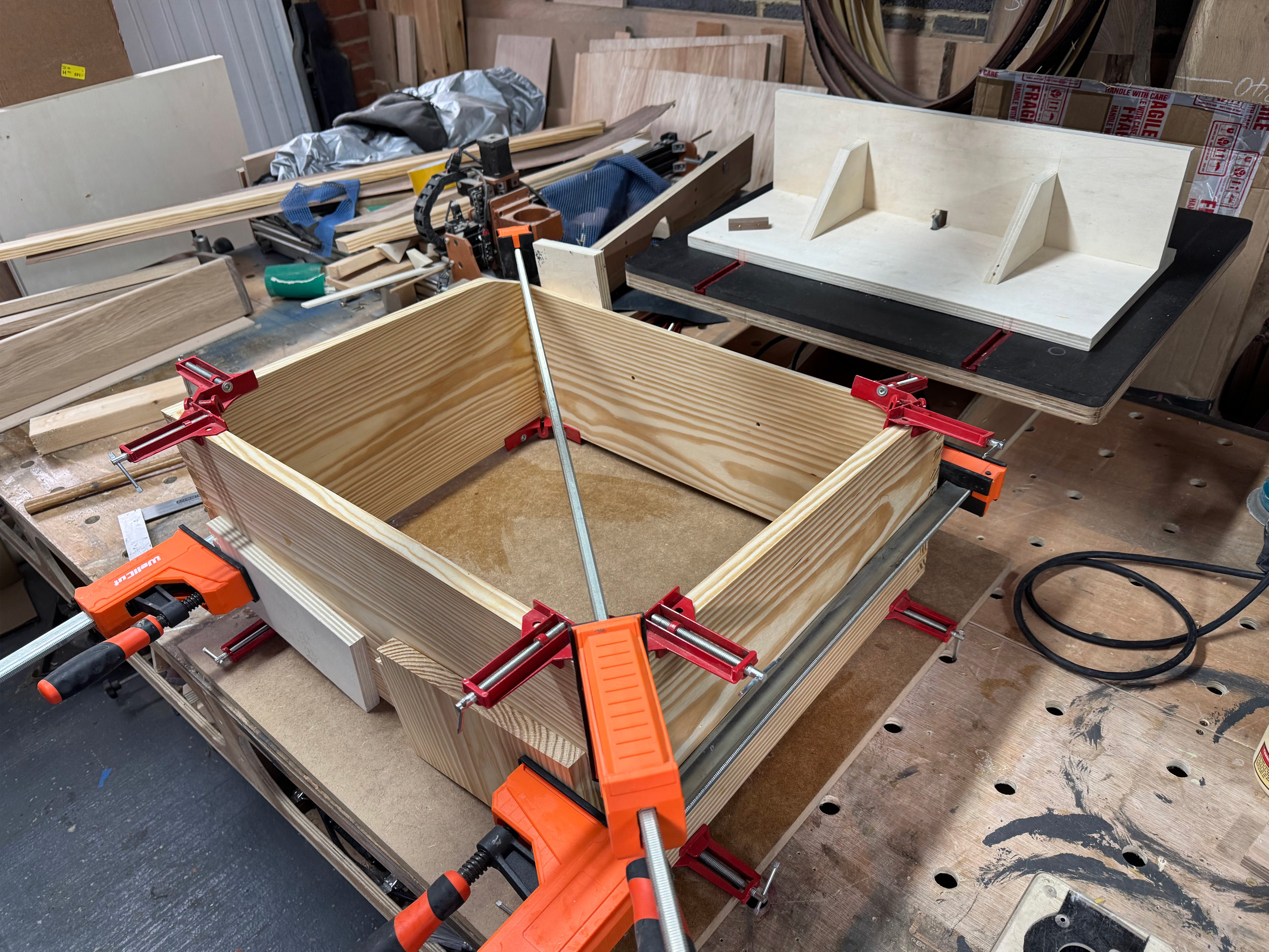 '64 Vibroverb Build Process