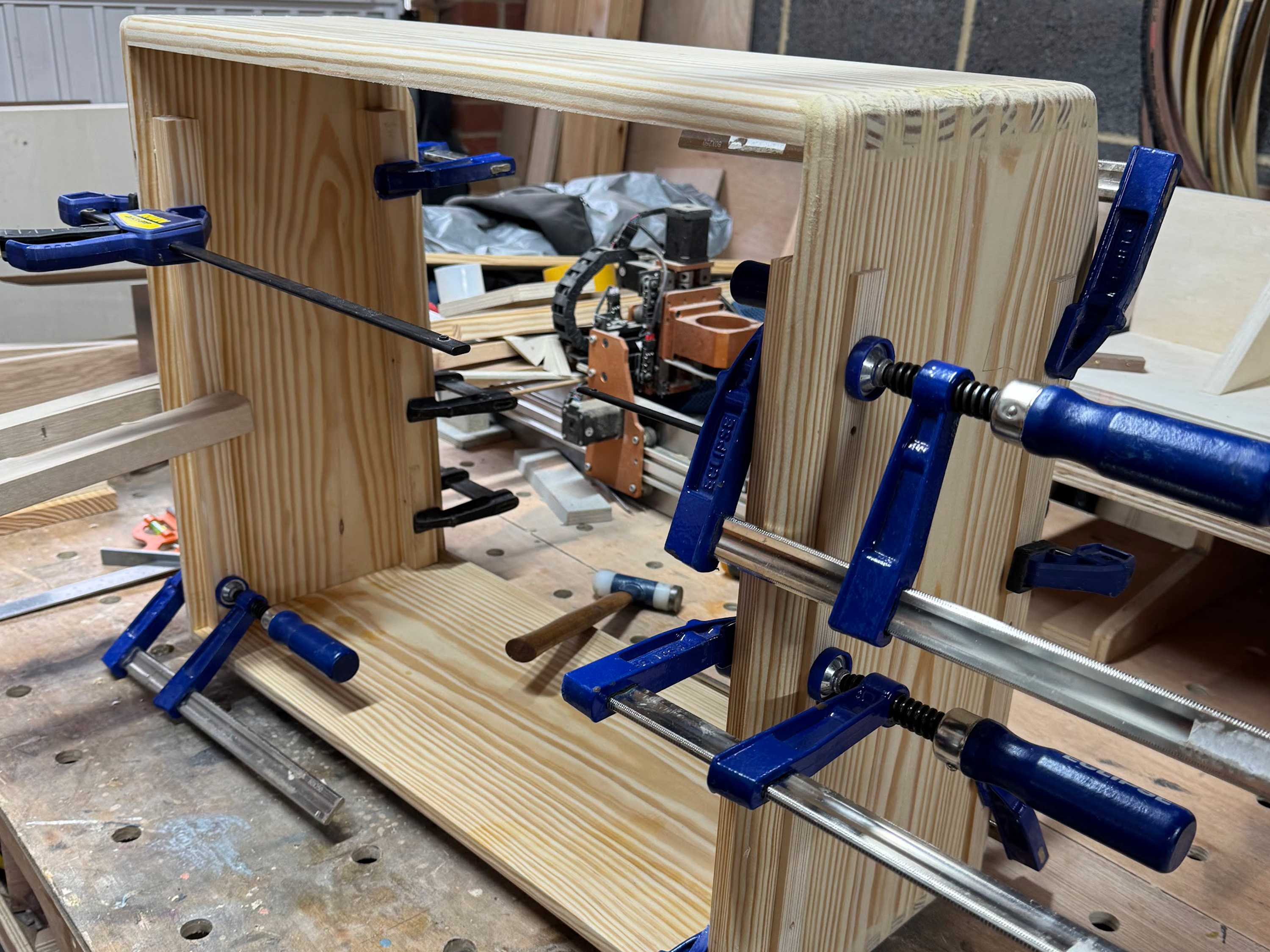 '64 Vibroverb Build Process