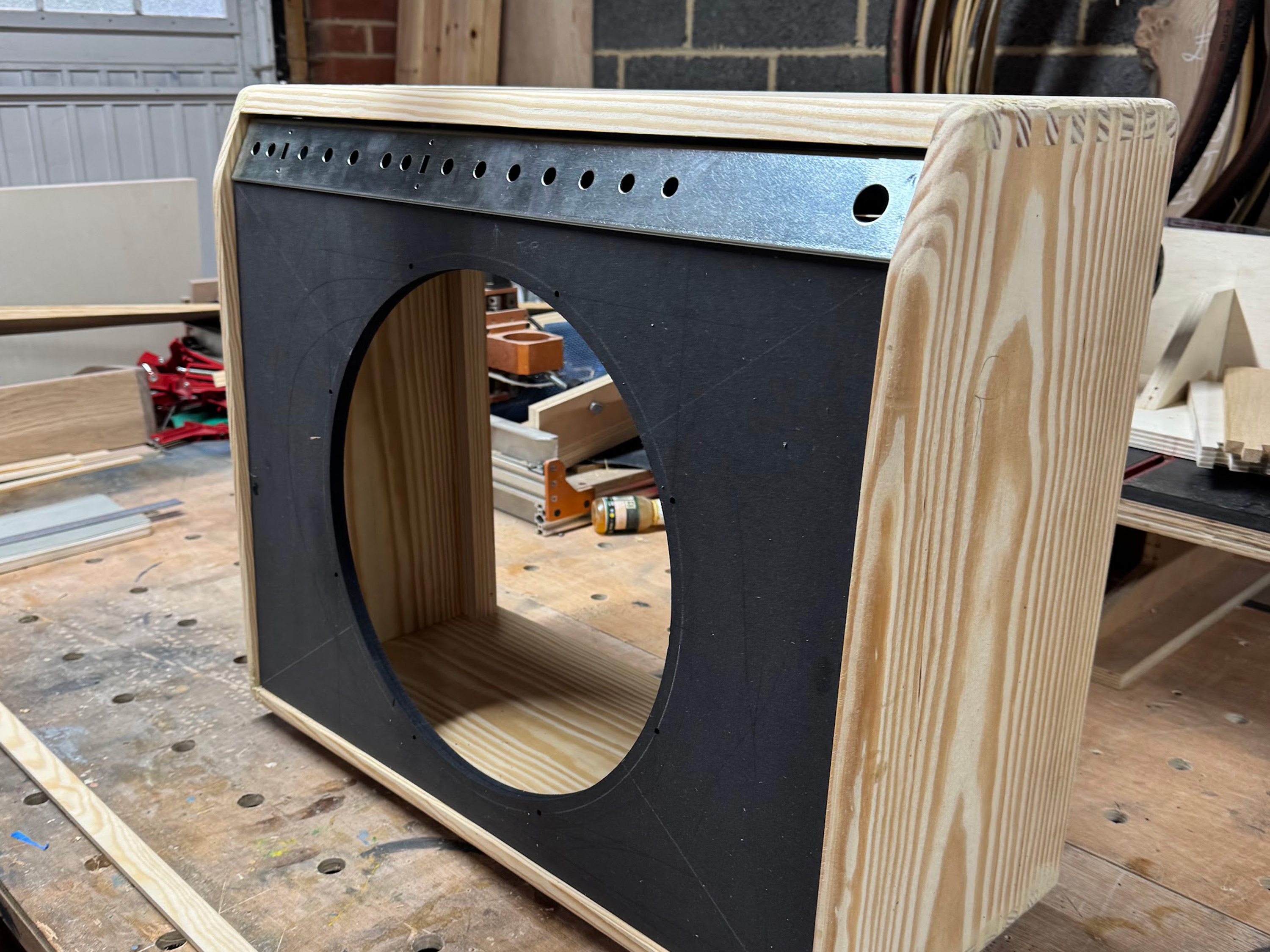 '64 Vibroverb Build Process