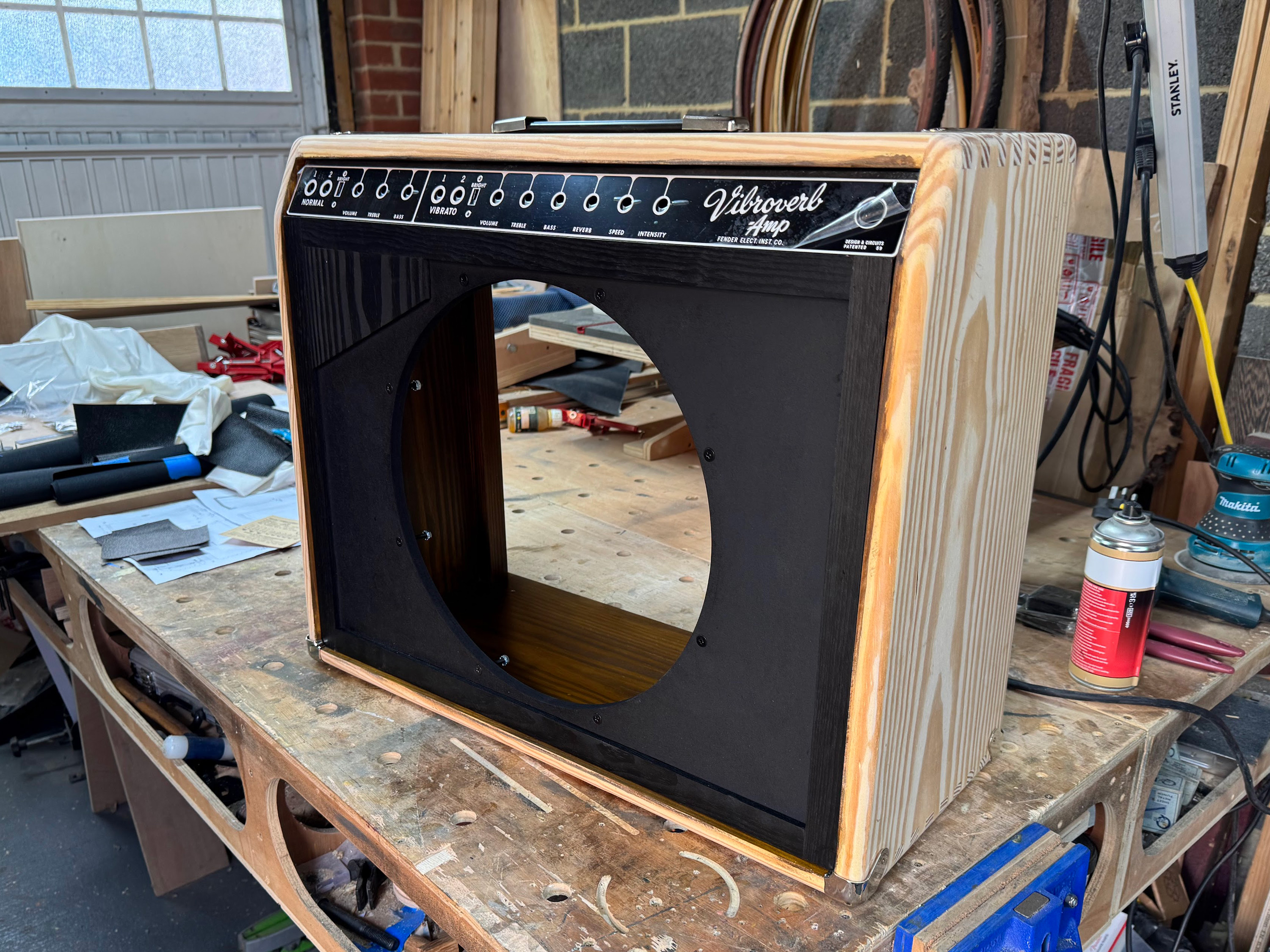 '64 Vibroverb Build Process