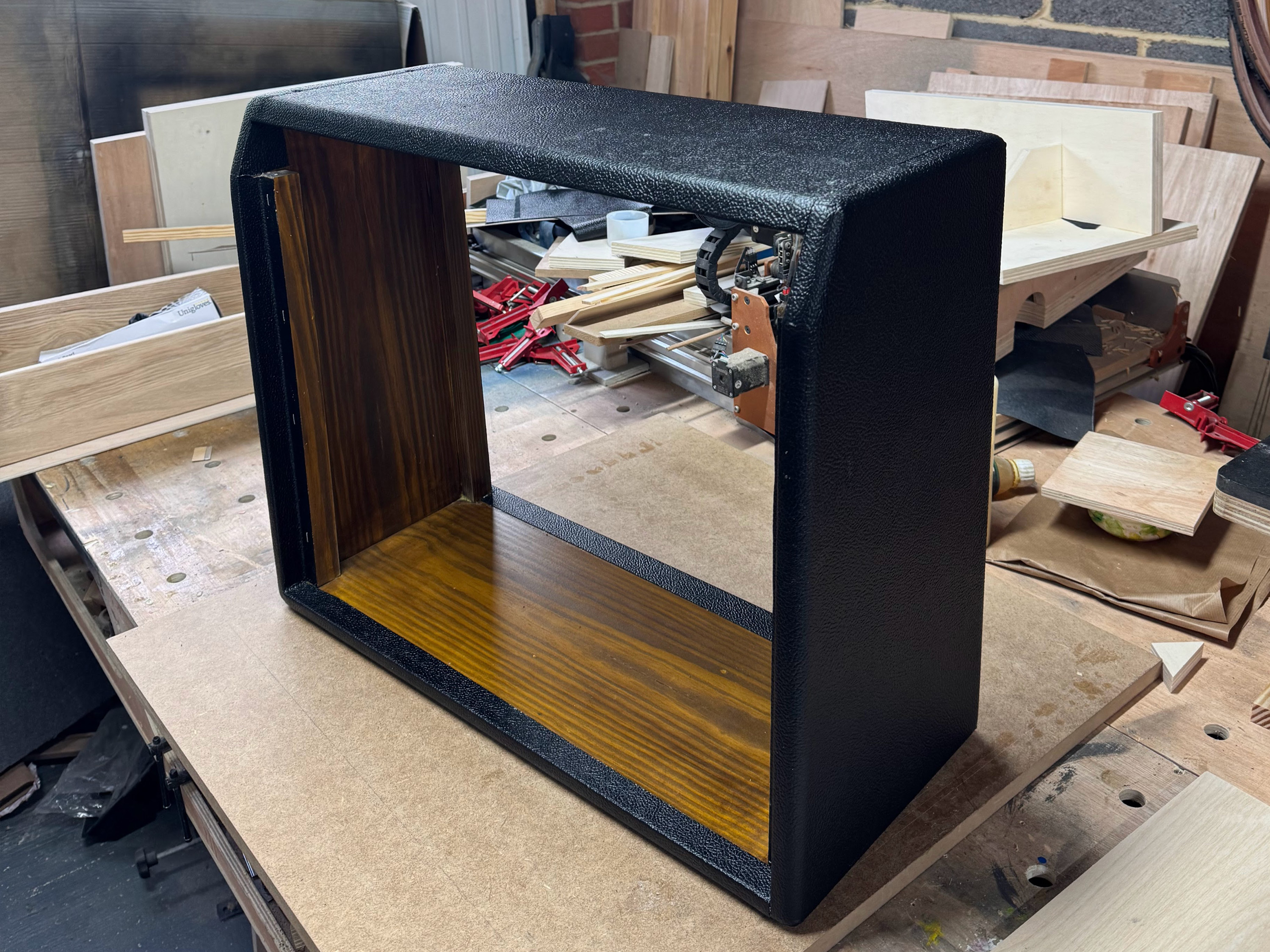 '64 Vibroverb Build Process