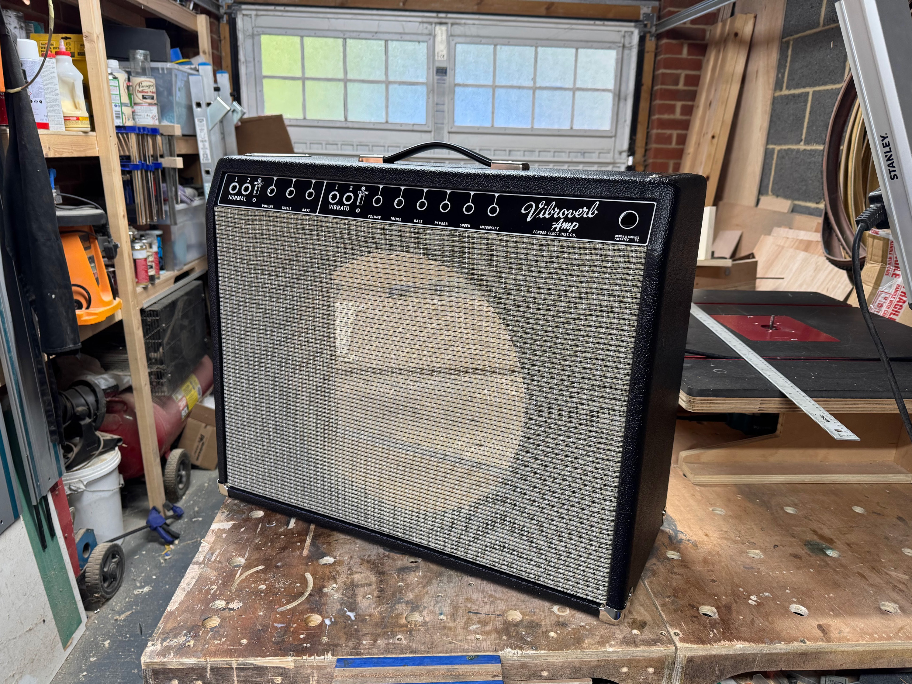 '64 Vibroverb Build Process