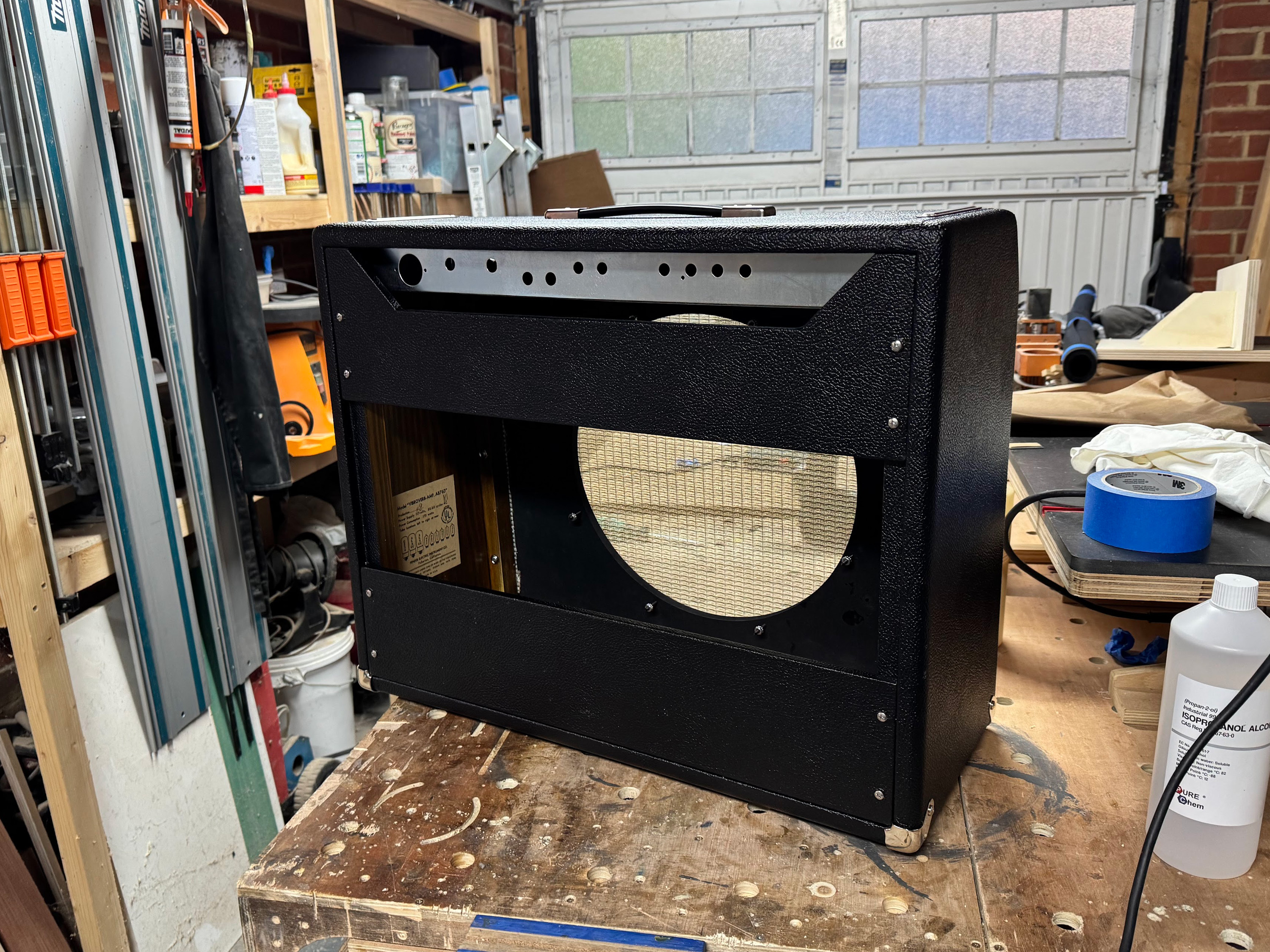'64 Vibroverb Build Process