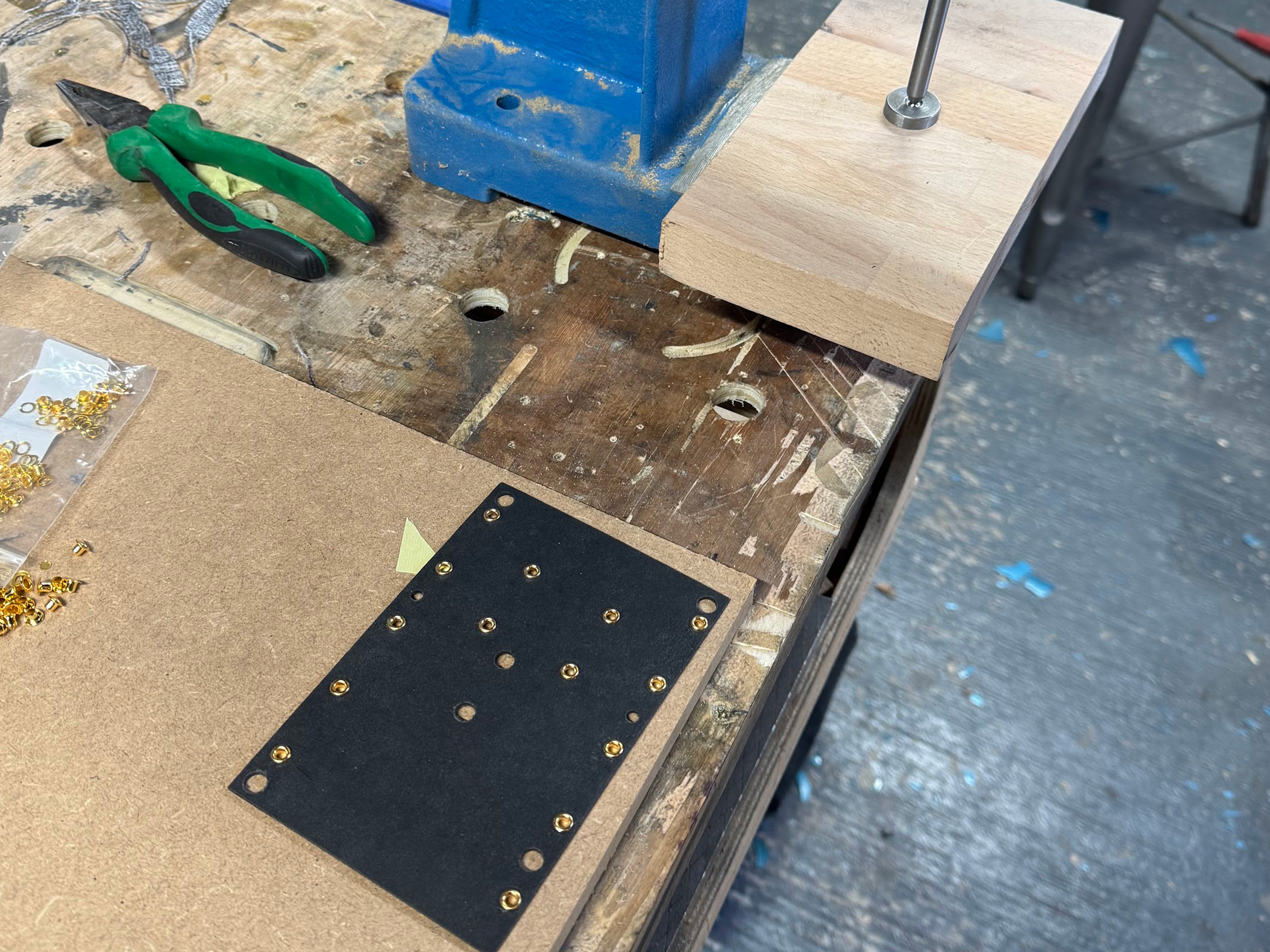 '64 Vibroverb Build Process